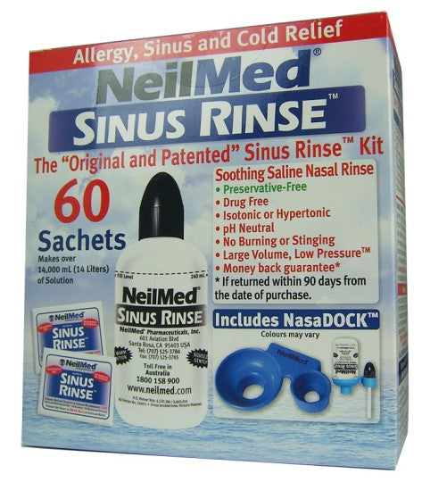 NEILMED SINUS RINSE KIT 60SATCHETS(P1)