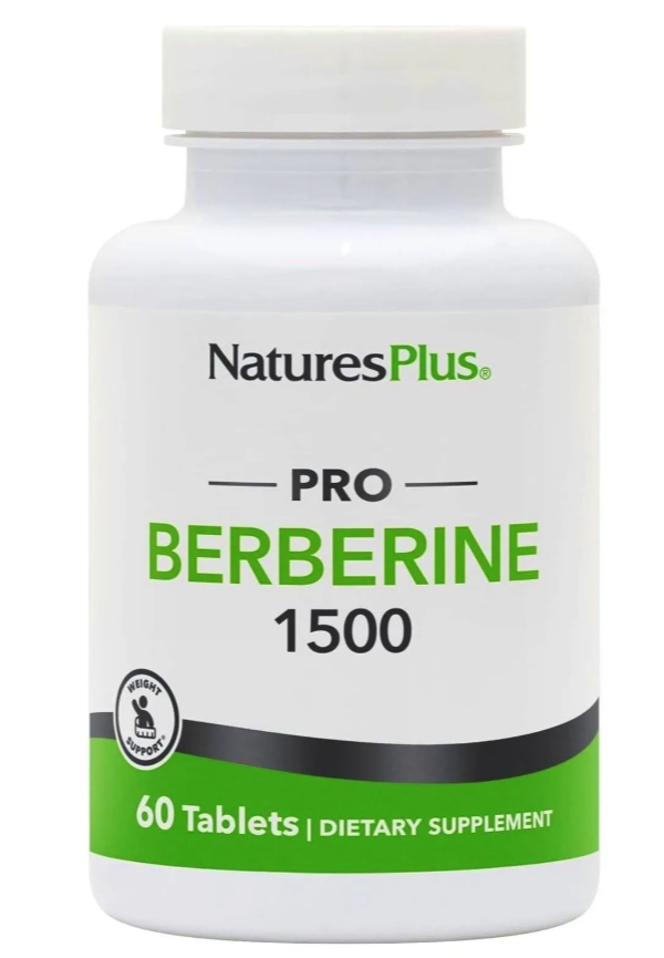 NATURE PLUS BERBERINE 750MG CAPS 60'S(P1)