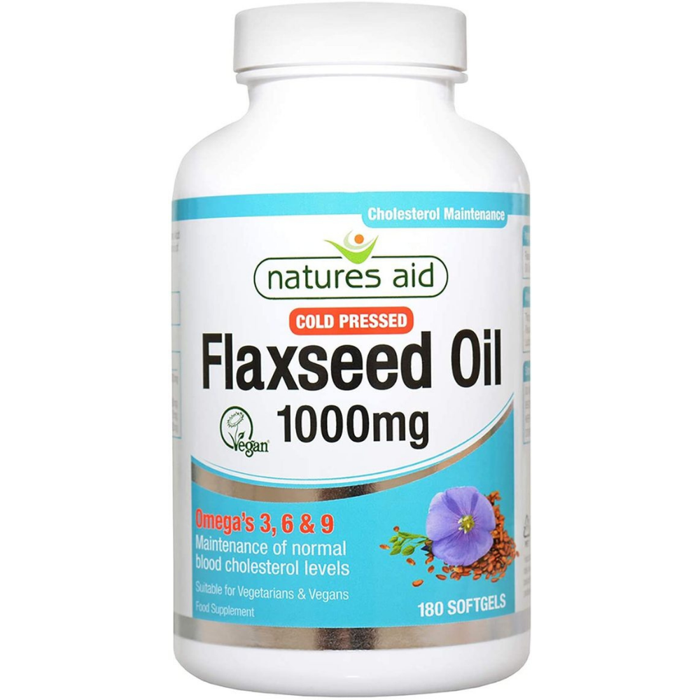 NATURES AID FLAXSEED OIL 1000MG 90S(P1)