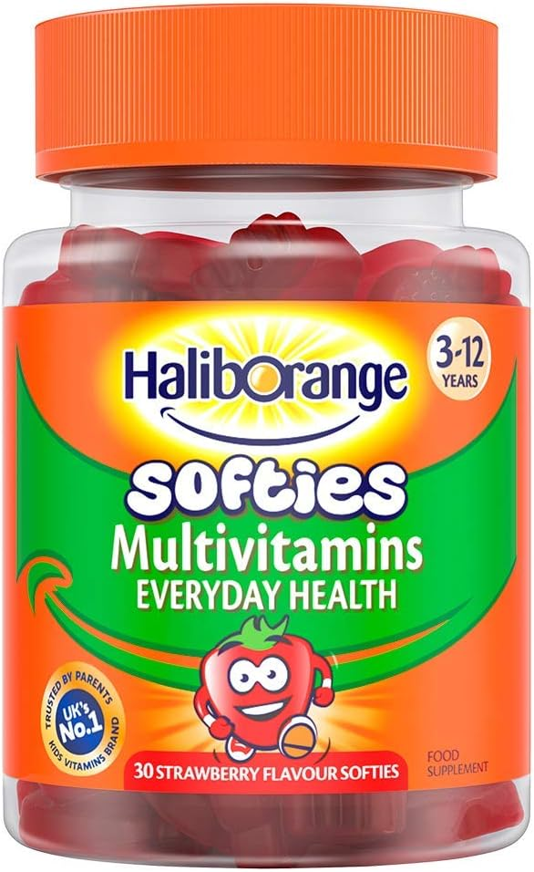 HALIBORANGE MULTIVITAMIN STRAWBERRY SOFTIES 30'S