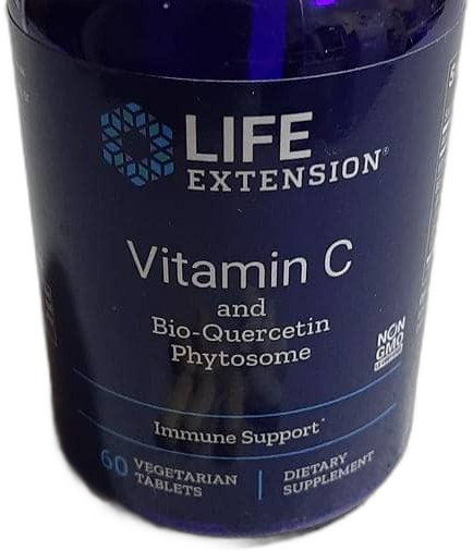 LIFE EXTENSION VITAMIN C AND BIO-QUERCETIN 60S (P1)