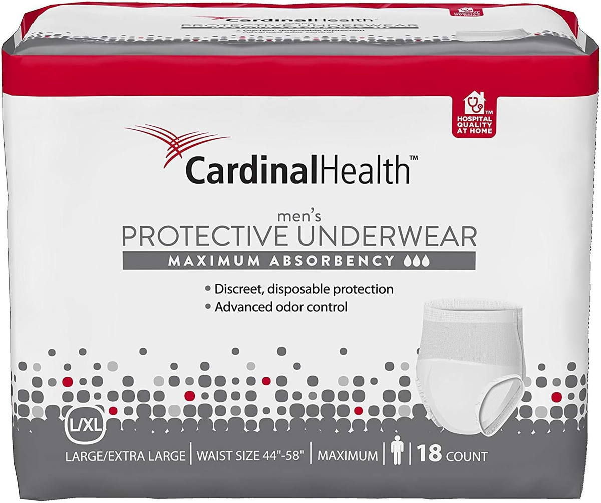 CARDINAL HEALTH UNDERWEAR  20S