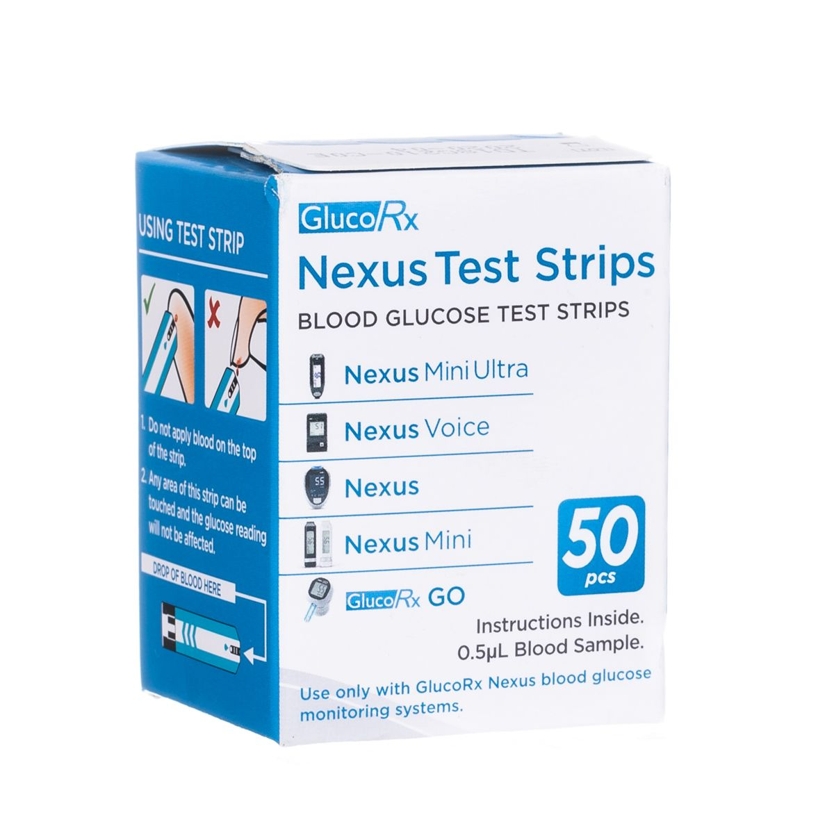 NEXUS TEST STRIPS 50S(P1)