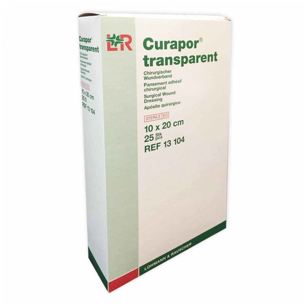 CURAPOR TRANSPARENT  10CM *20CM 25S