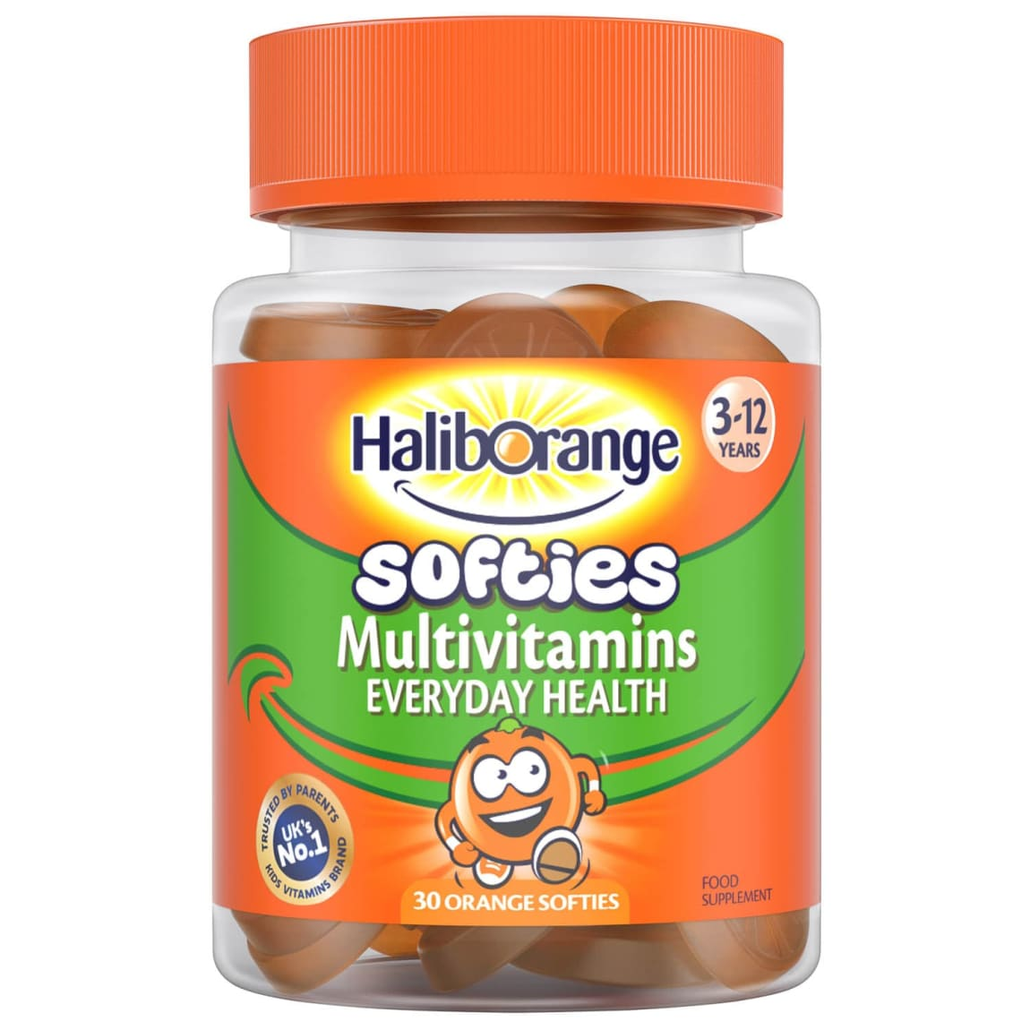 HALIBORANGE SOFTIES OMEGA 3 &MULTIVITAMIN 30'S