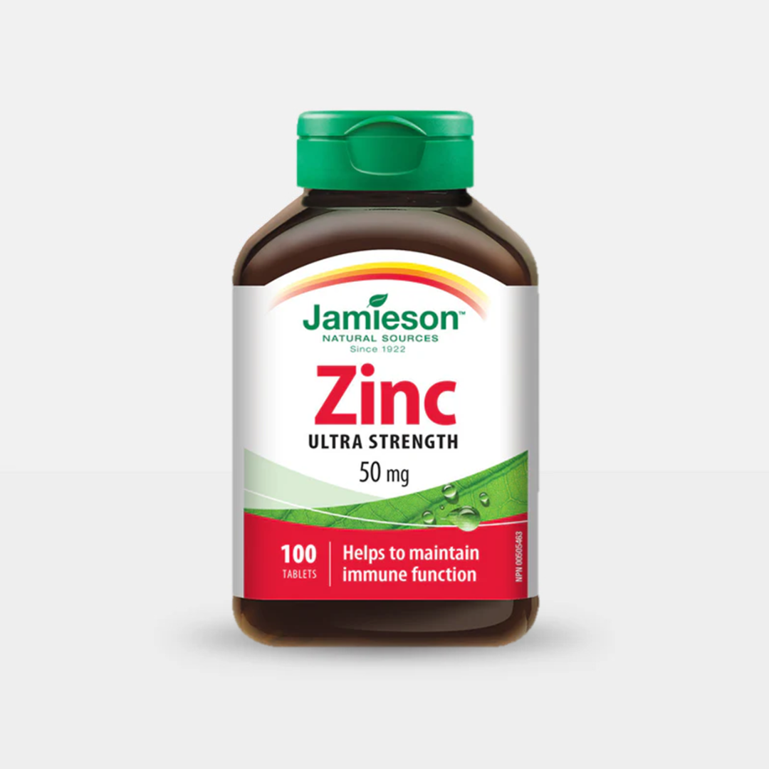 JAMIESON ZINC 50MG 100'S 
