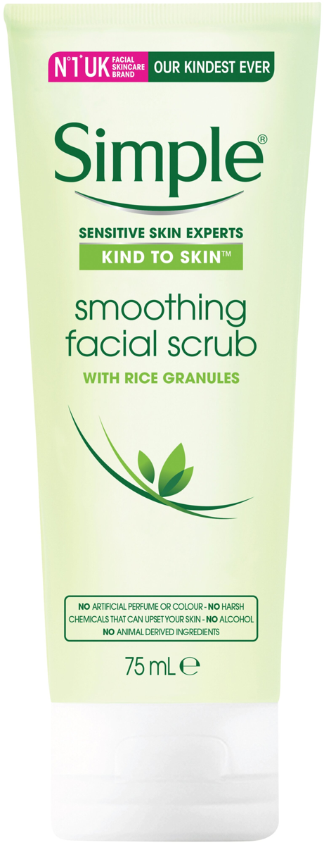 SIMPLE SMOOTHING FACIAL SCRUB 75ML