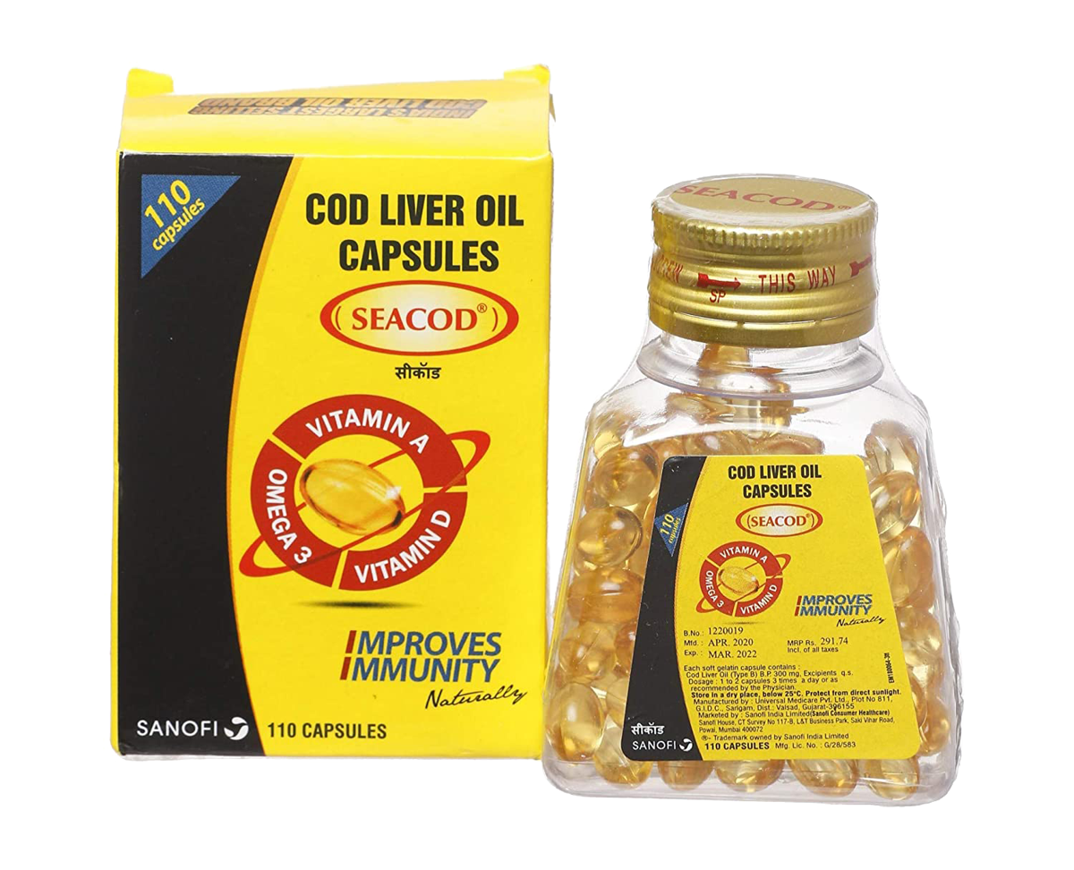 HB COD LIVER OIL 1000MG CAPS 60S (P1)