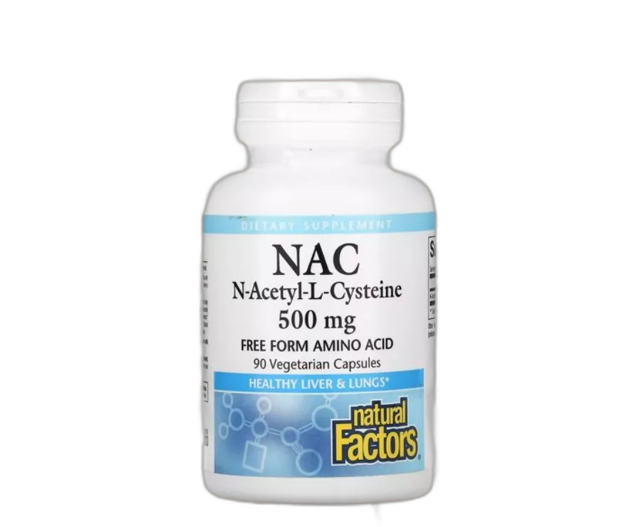 NATURAL FACTORS NAC 600MG 60S(P1)