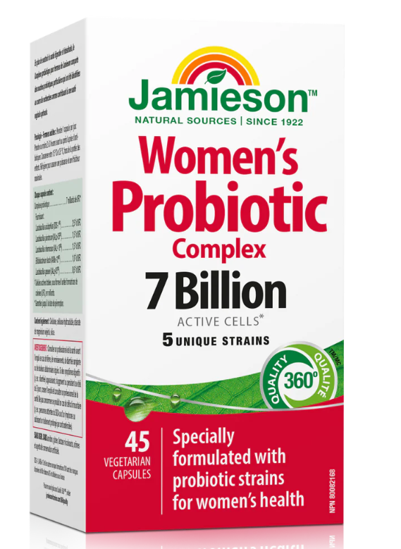 JAMIESON WOMENS PROBIOTIC COMPLEX 7 BILLION 45S(P1)