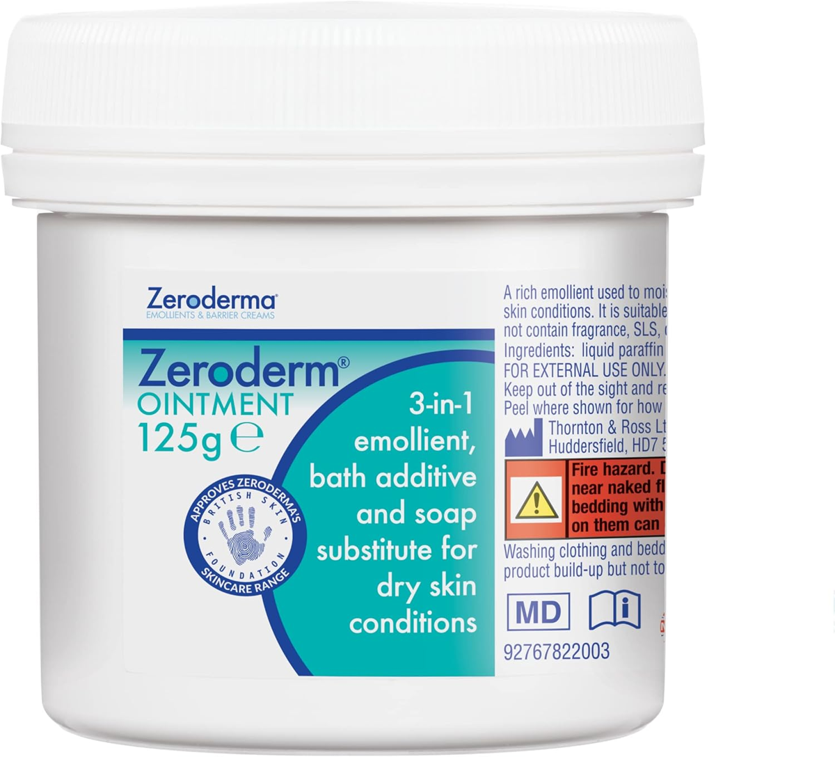 ZERODERM OINT 500MG