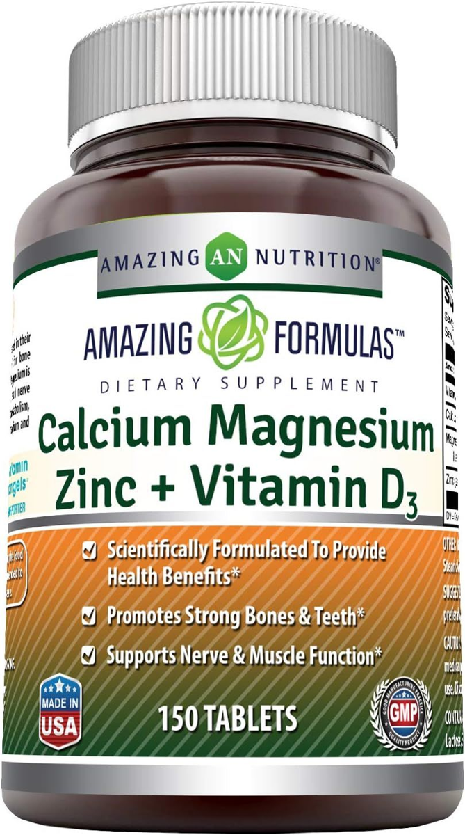 HB CALCIUM MAGNESIUM,ZINC AND VITAMIN D 120S(P1) 