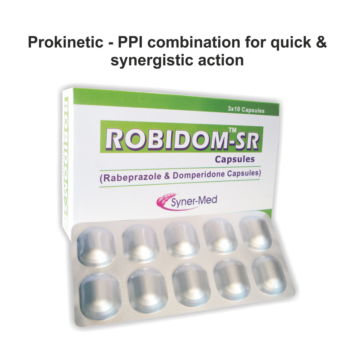 Robidom SR 20mg/20mg 30'S