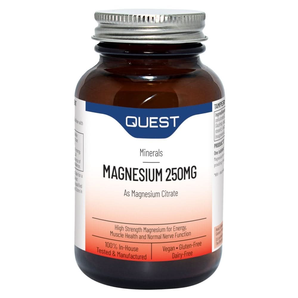 Magnesium 250Mg Quest Minerals 30'S