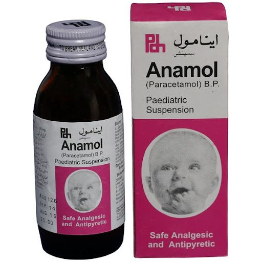 Anamol paediatric susp 100ml
