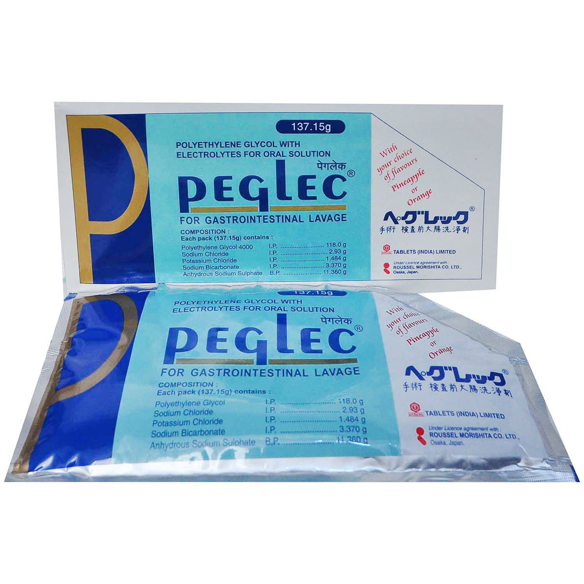 Peglec sachets 1's