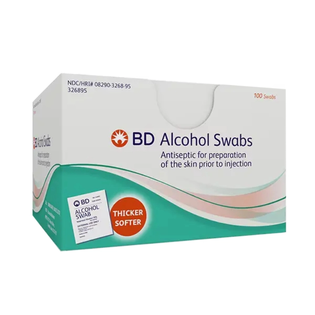 ALCOHOL SWABS 100S