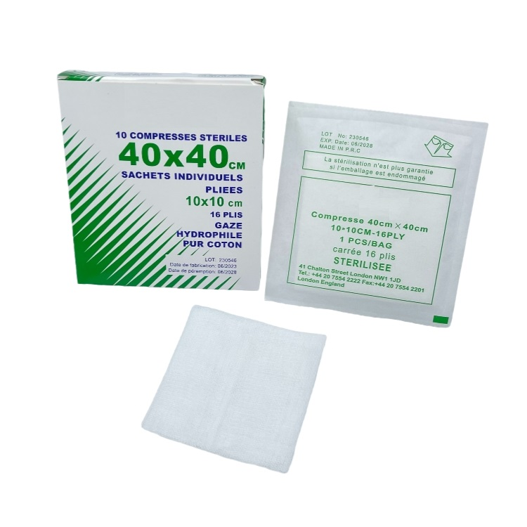 STERILE GAUZE SWABS 10CM *10CMS 100S 4INCH