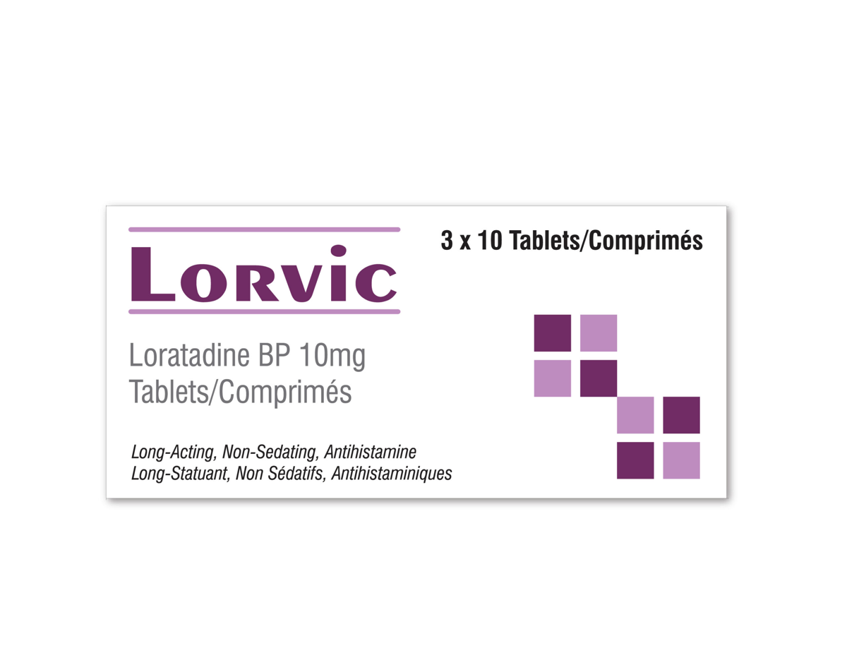 Lorvic Tablets 10mg 30S