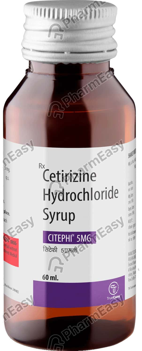 CETRIZINE HYDROCHLORIDE SYRUP