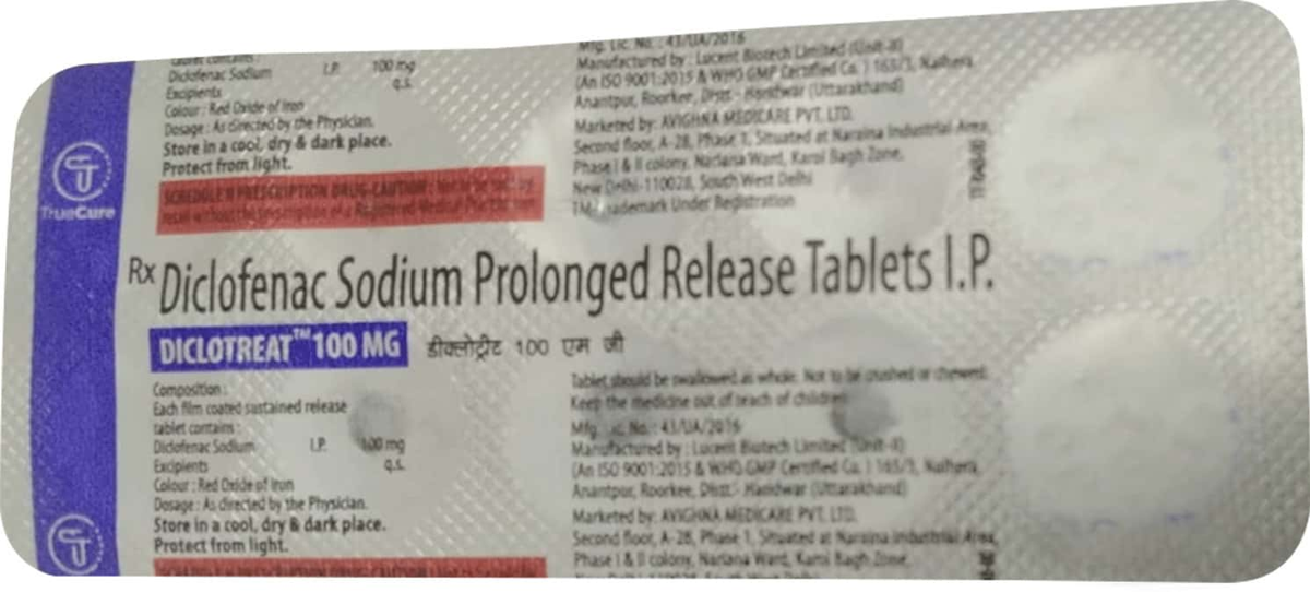 DICLOFENAC 100MG 100S