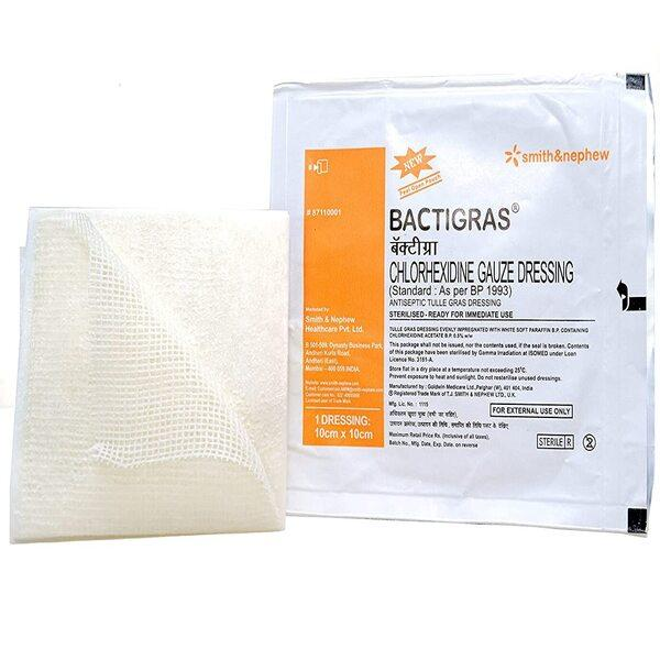 BACTIGRAS 10cmX10cm 10s