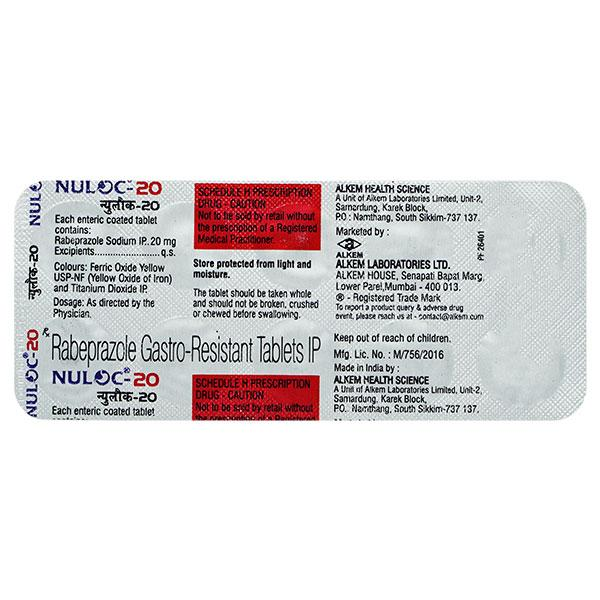 NULOC 20MG 30'S