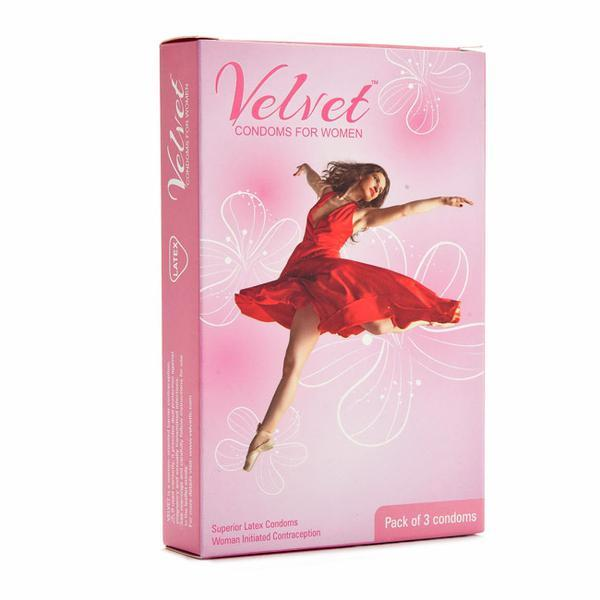 VELVET FEMALE CONDOM 4S