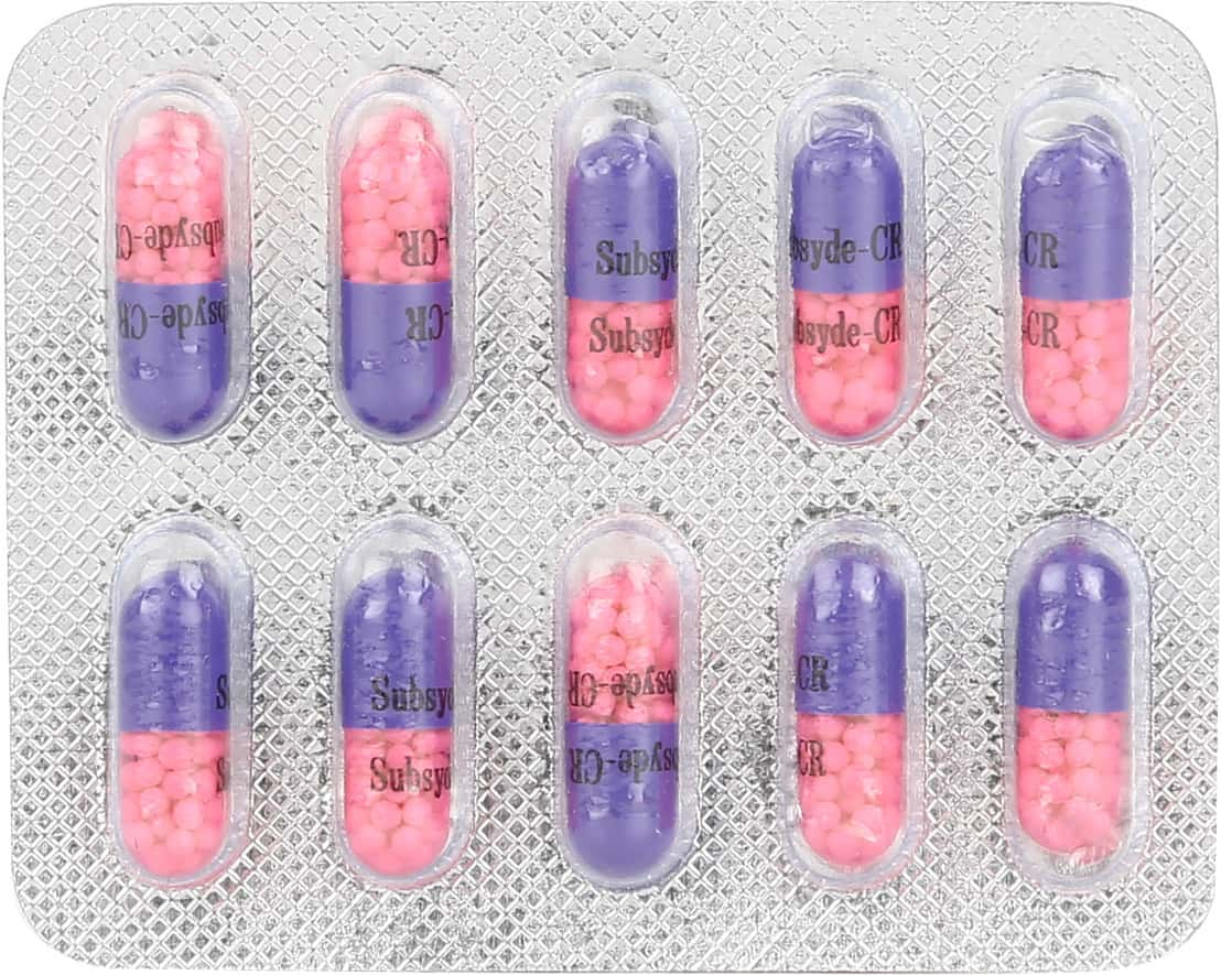 Subsyde cr 100mg 10S