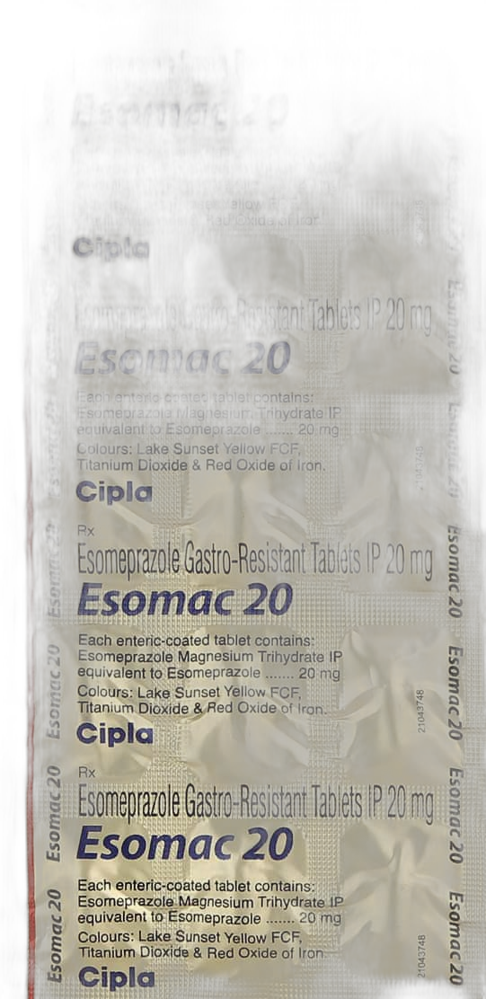 Esomac 20mg 28's