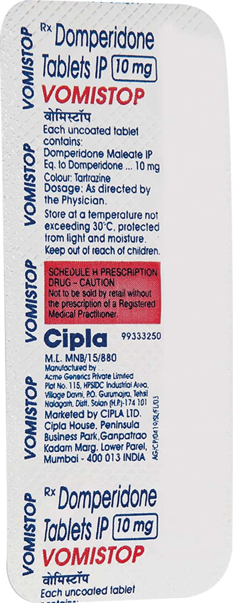 Vomistop tabs 20S