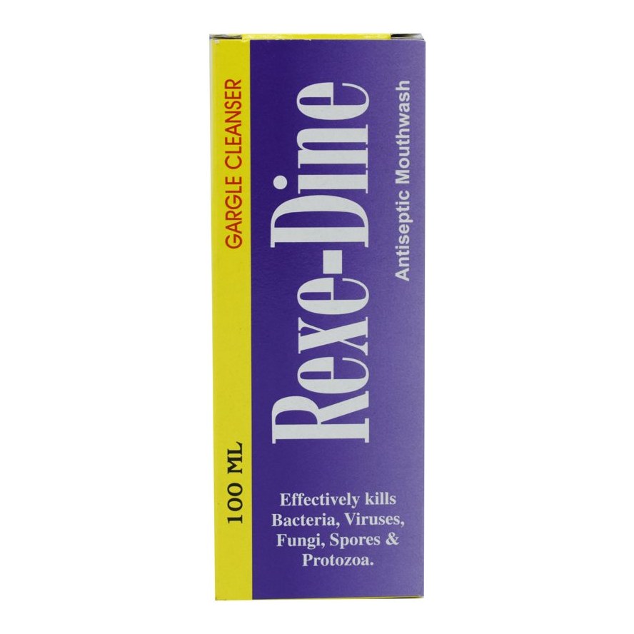 REXEDINE MOUTH WASH 100ML