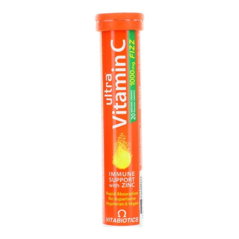 ULTRA VITAMIN C 1000MG(ORANGE)FIZZ 20S(P1) 