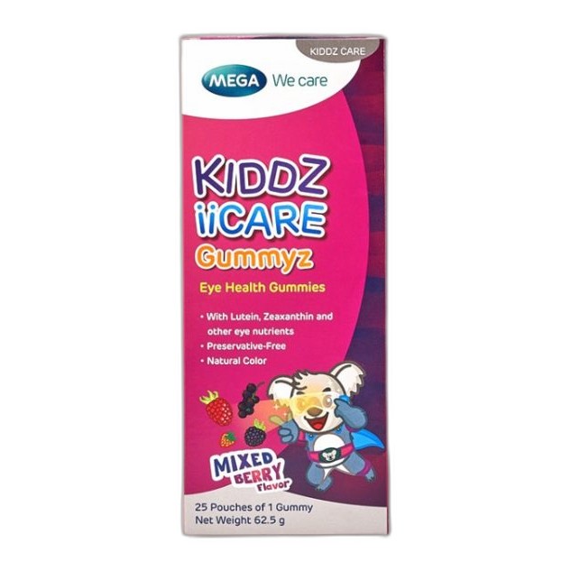 KIDDZ CARE GUMMYZ (P1) MIXED BERRY FLAVOR