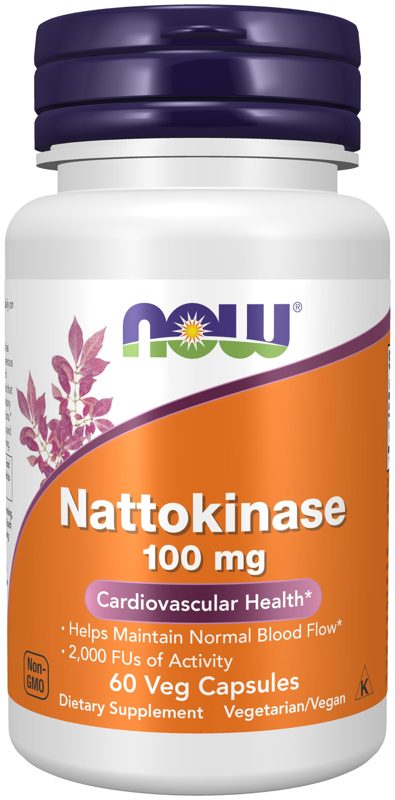 NOW NATTOKINASE 100MG 60s 
