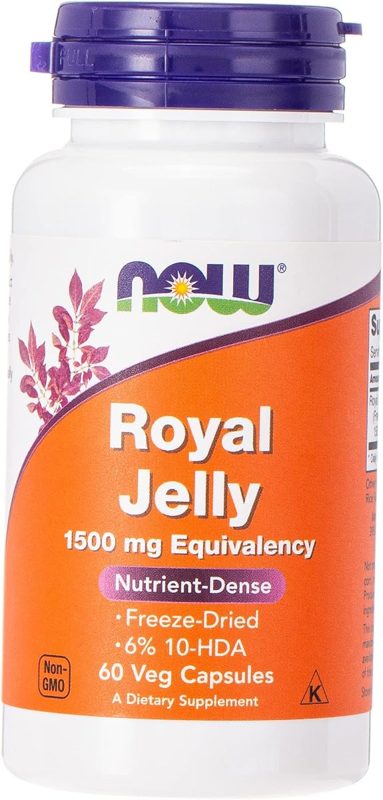 NOW ROYAL JELLY 1500MG 60'S