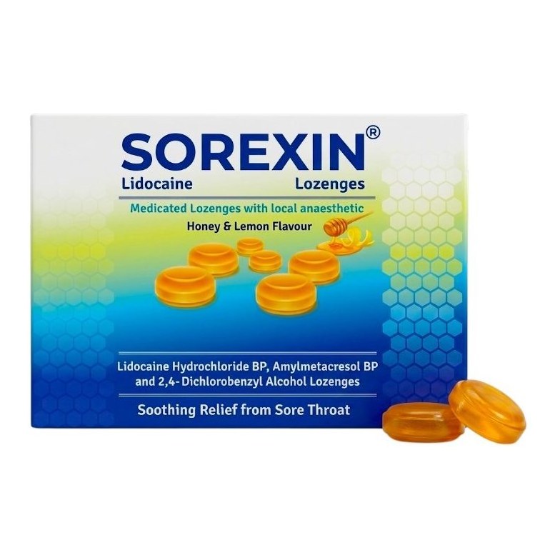 SOREXIN LOZENGES 24S