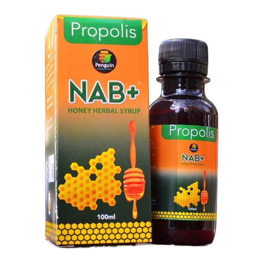NAB+ HONEY HERBAL SYRUP 100ml(propolis)