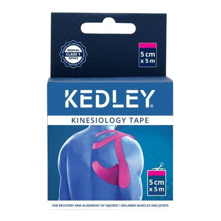 KEDLEY KINESIOLOGY TAPE PINK 5CM*5CM 