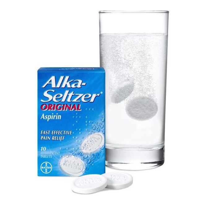 ASPRIN ORIGINAL ALKA-SELTZER 10S