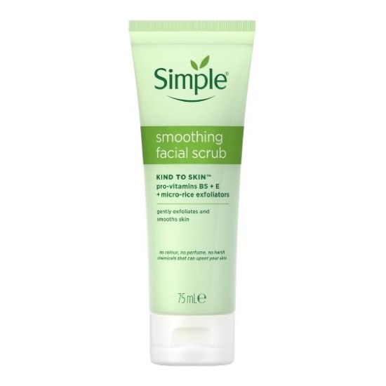 SIMPLE SMOOTHING FACIAL SCRUB 75ML