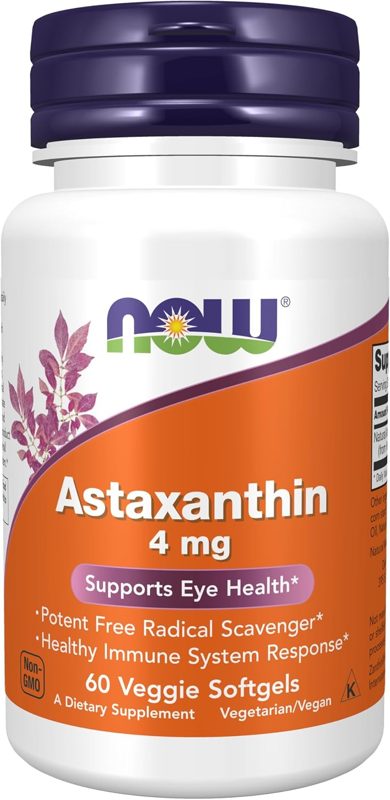 NOW ASTAXANTHIN 4MG 60'S(P1)