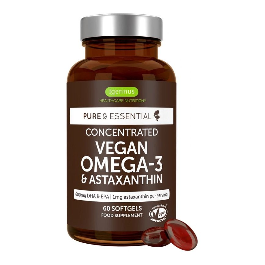 IGENNUS VEGAN OMEGA3 AND ASTAXANTHIN 60S(P1)