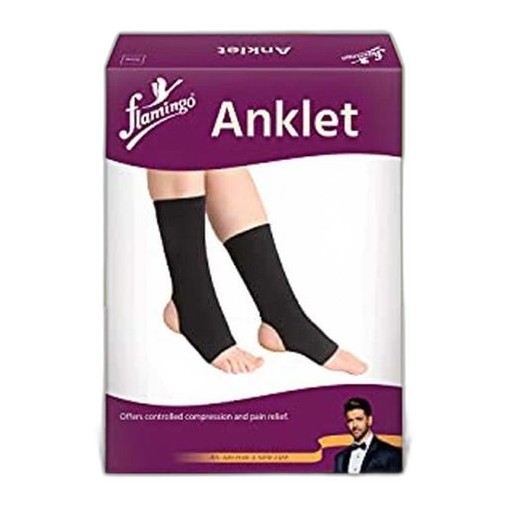 FLAMINGO ANKLET BLACK 2S (P1)-M