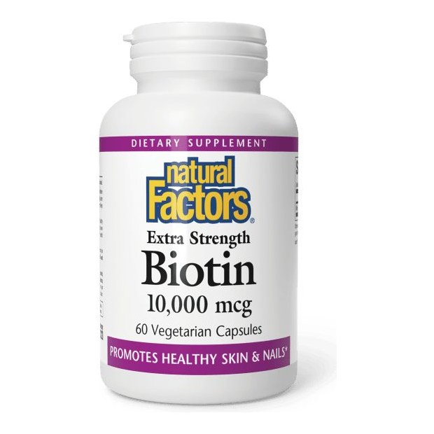 NATURAL FACTORS BIOTIN 10000MG 60S(P1)  