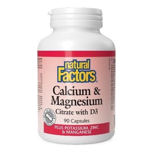NATURAL FACTORS CAL/MAGCIT W/D3 90S(P1)