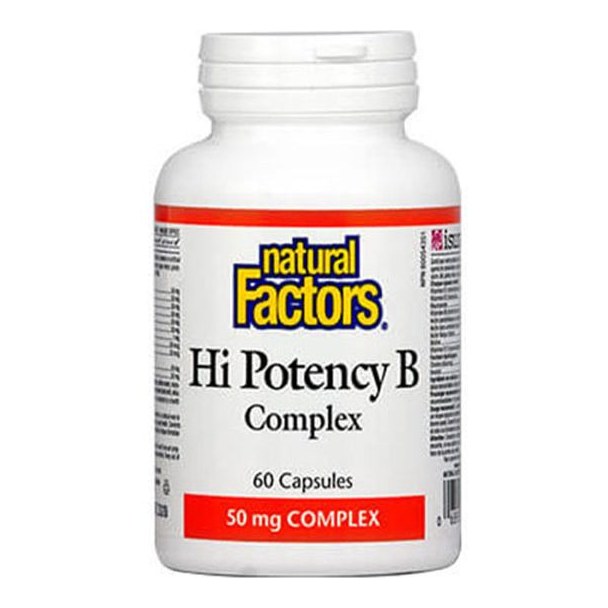 NATURAL FACTORS HI POTB COMPLEX 50MG 60S (P1)