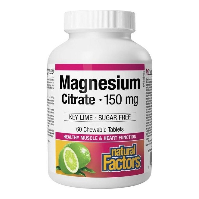 NATURAL FACTORS MAGNESIUM CITRATE 150MG 60S(P1) 