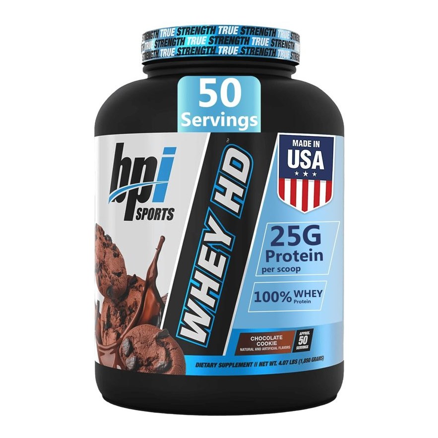 BPI SPORTS WHEY HD 1850GMS 50 SERVINGS CHOCOLATE COOKIE