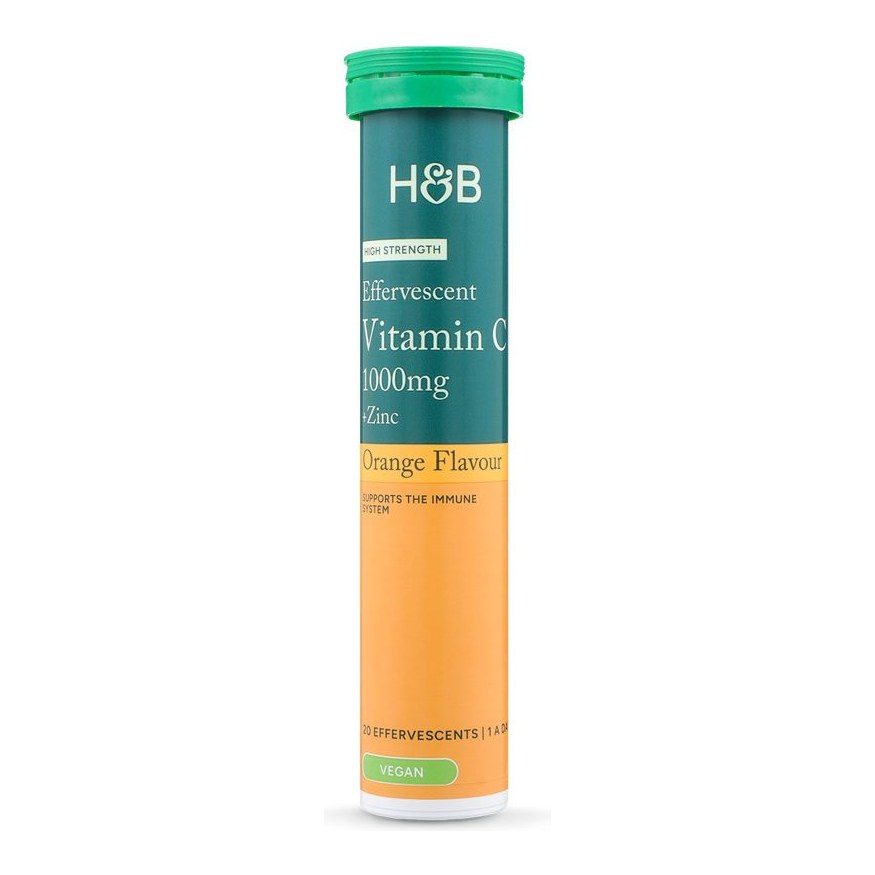 HB VITAMIN C EFFERVESCENT 1000MG  ORANGE 20S (P1) 